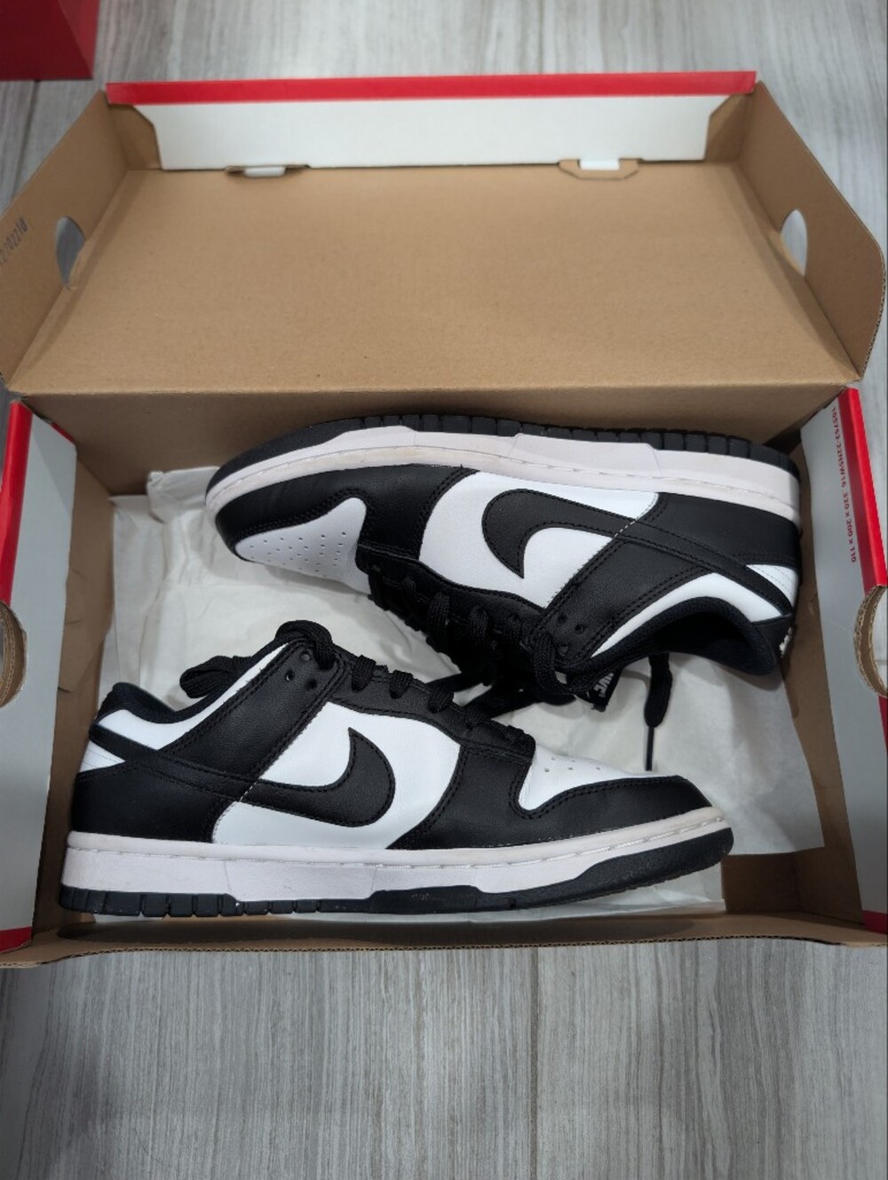 Nike Dunk Low "Panda" Sz 7.5w